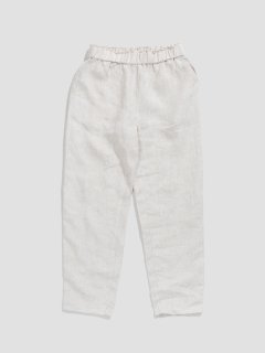 Linen tapered pants NATURAL