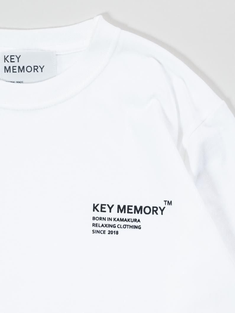 TM long T-shirts WHITE | 鎌倉生まれKEY MEMORYの新作ロゴ長袖 TM long T-shirts WHITE | 鎌倉生まれKEY MEMORYの新作ロゴ長袖