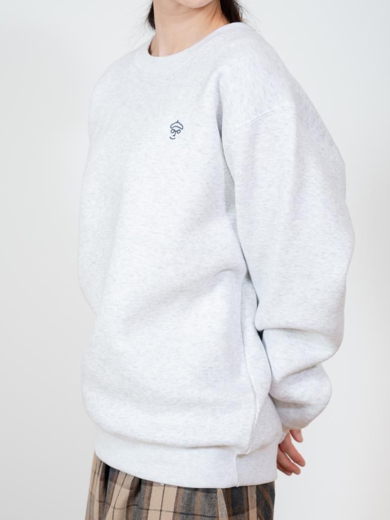 Keymemory sweat L.GRAY | 鎌倉生まれのキーメモリーの新作ロゴ刺繍