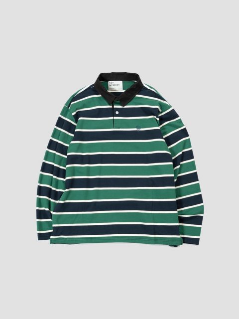 Stripe polo shirts GREEN