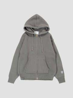 Milanorib zip hoodie GRAY