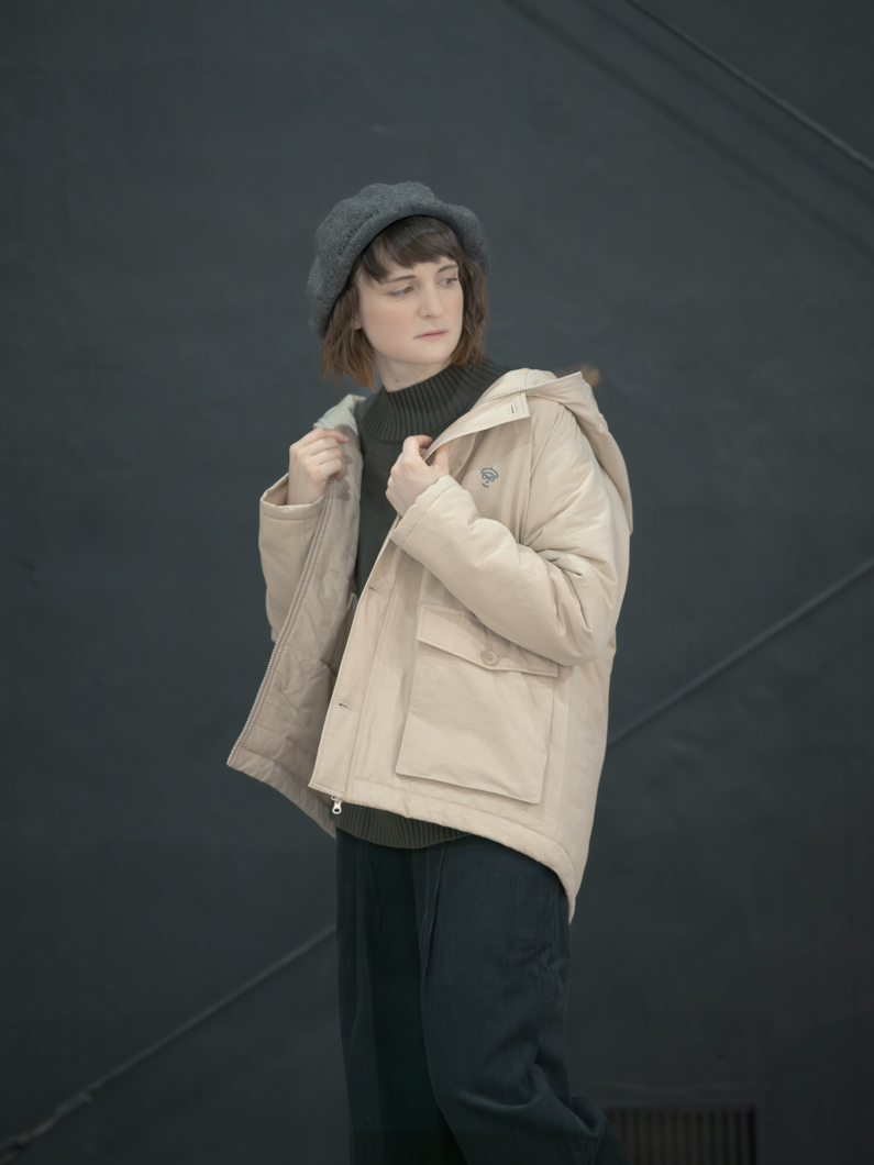 K-23 Padding jacket BEIGE | 鎌倉生まれのキーメモリーパッディング