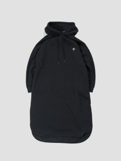 <img class='new_mark_img1' src='https://img.shop-pro.jp/img/new/icons1.gif' style='border:none;display:inline;margin:0px;padding:0px;width:auto;' />Woollining hoodie dress BLACK