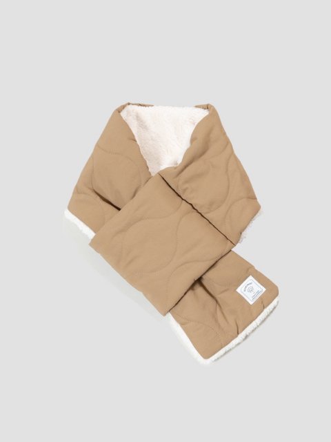 Quilted scarf BEIGE