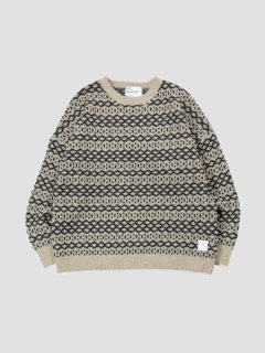 Tam yarn knit BEIGE