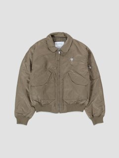 <img class='new_mark_img1' src='https://img.shop-pro.jp/img/new/icons1.gif' style='border:none;display:inline;margin:0px;padding:0px;width:auto;' />Flight jacket BROWN