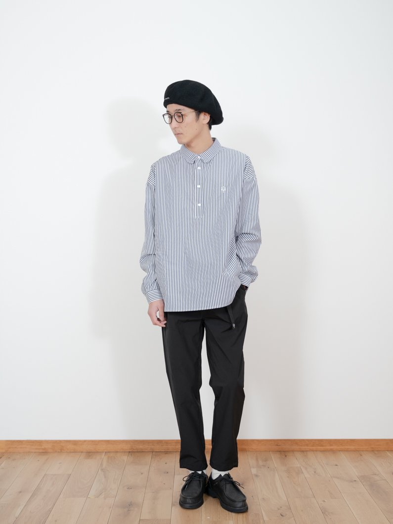 KEY MEMORY ツイルギャザーパンツ　キーメモリー　鎌倉 UV multi jogger pants BLACK | 鎌倉生まれのキーメモリー | UV