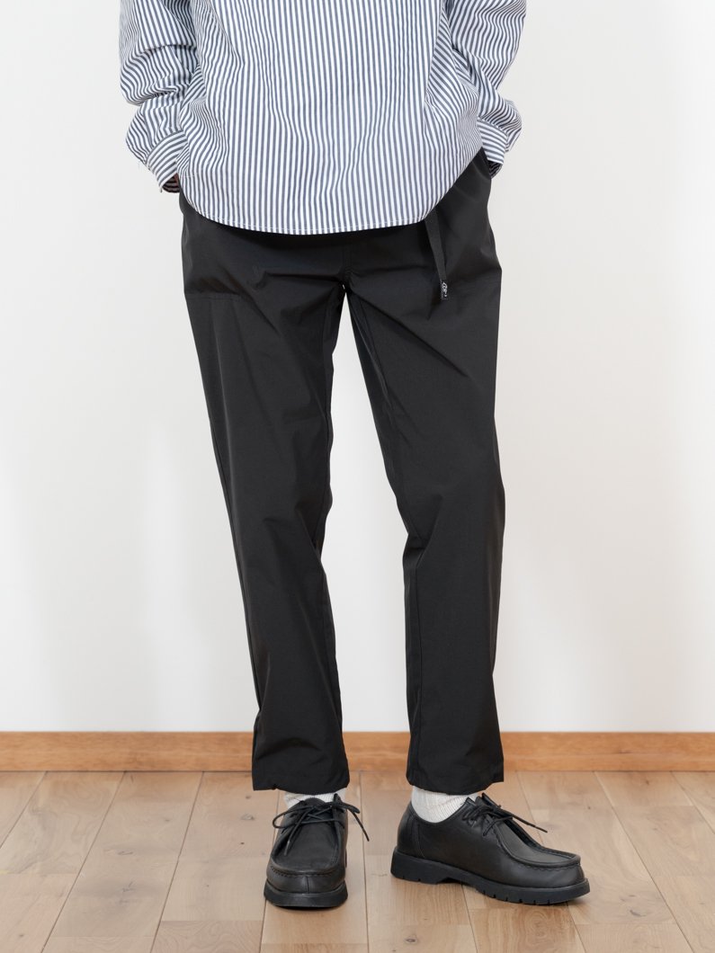 KEY MEMORY ツイルギャザーパンツ　キーメモリー　鎌倉 UV multi jogger pants BLACK | 鎌倉生まれのキーメモリー | UV