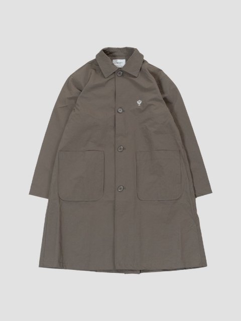 Nylon soutien collar coat KHAKI