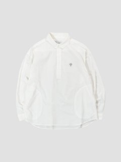 ͽSnap pullover shirts WHITE