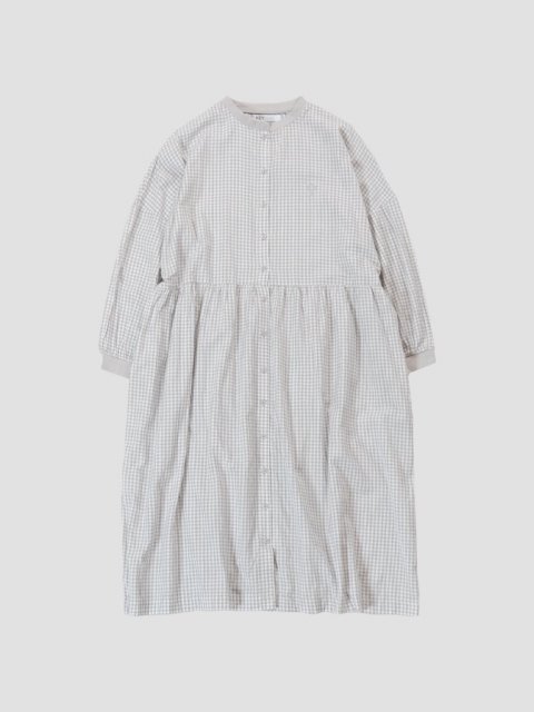 <img class='new_mark_img1' src='https://img.shop-pro.jp/img/new/icons1.gif' style='border:none;display:inline;margin:0px;padding:0px;width:auto;' />Gingham check dress GRAY