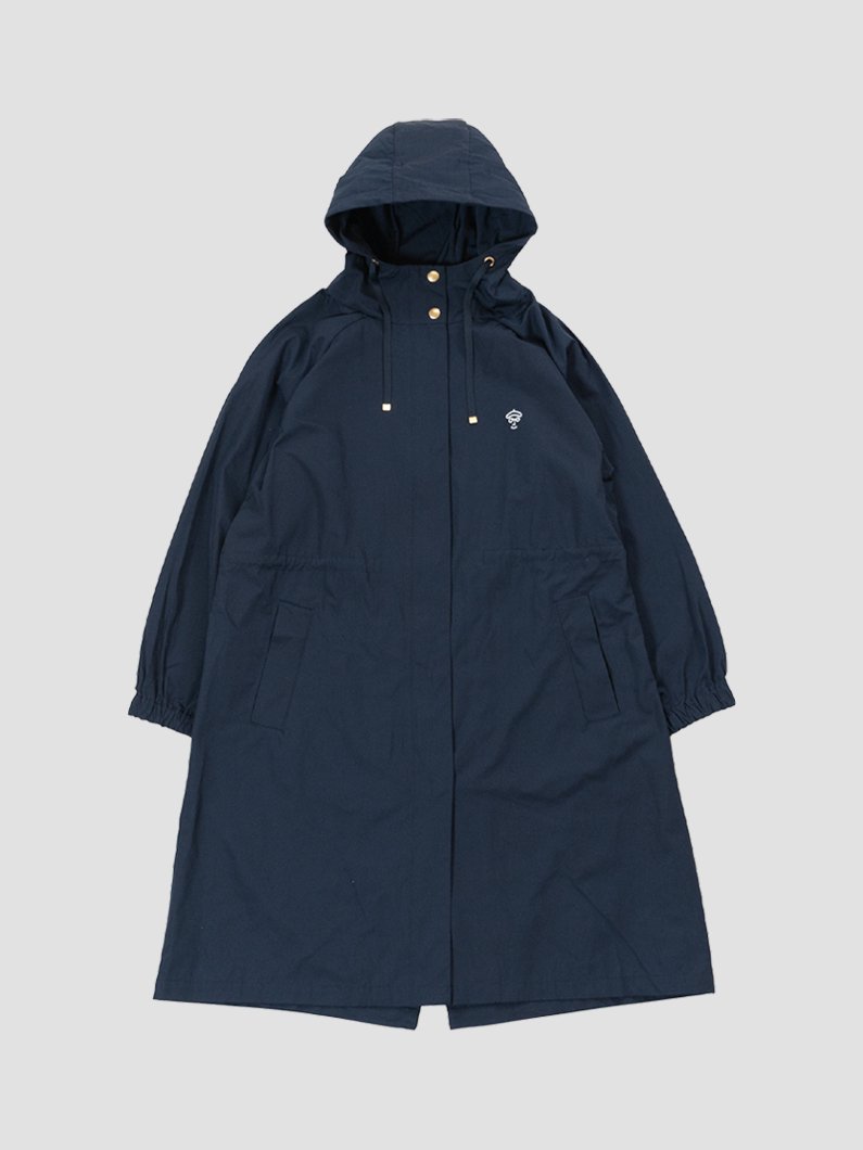 KEYMEMORY（キーメモリー） Mountain coat NAVY|ロング丈の撥水