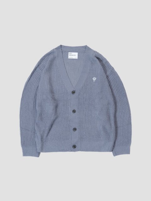 <img class='new_mark_img1' src='https://img.shop-pro.jp/img/new/icons1.gif' style='border:none;display:inline;margin:0px;padding:0px;width:auto;' />Drop shoulder cardigan BLUEGRAY