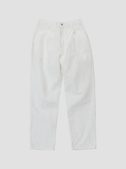 <img class='new_mark_img1' src='https://img.shop-pro.jp/img/new/icons1.gif' style='border:none;display:inline;margin:0px;padding:0px;width:auto;' />Tuck chino pants IVORY