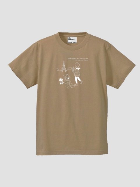 <img class='new_mark_img1' src='https://img.shop-pro.jp/img/new/icons1.gif' style='border:none;display:inline;margin:0px;padding:0px;width:auto;' />Travel T-shirts BEIGE