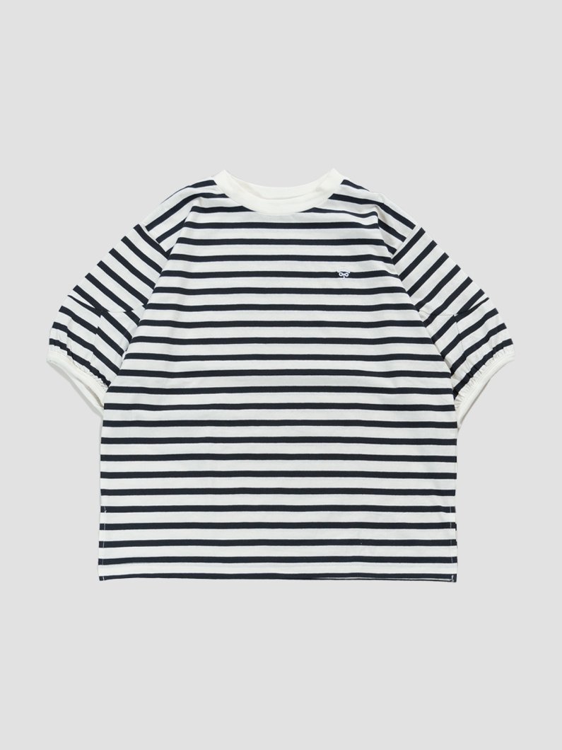 <img class='new_mark_img1' src='https://img.shop-pro.jp/img/new/icons13.gif' style='border:none;display:inline;margin:0px;padding:0px;width:auto;' />Puff sleeves T-shirts STRIPE