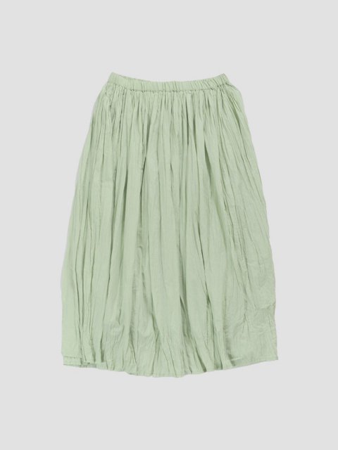 Crinkle skirt GREEN