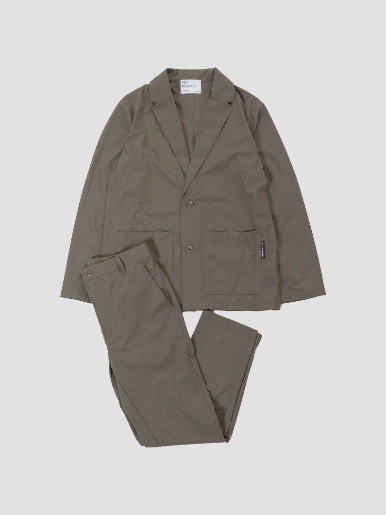 Nylonテーラードジャケット | C.GRAY - KEY MEMORY Online Shop Nylonテーラードジャケット | C.GRAY - KEY MEMORY Online Shop