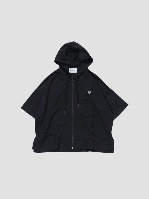 Cooltouch zip hoodie BLACK
