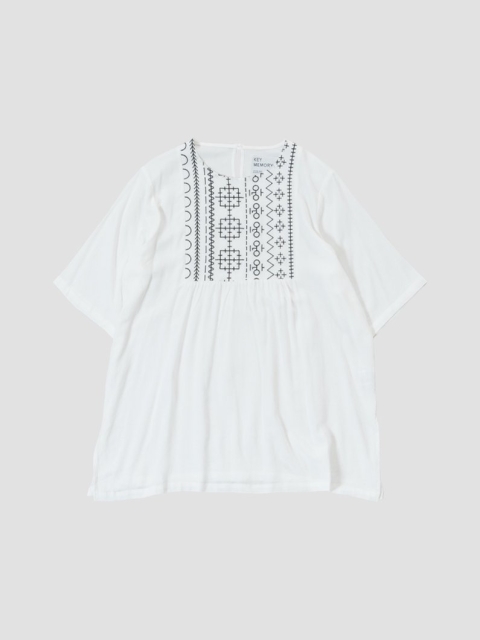 Crochet pattern tunic WHITE