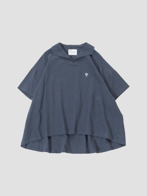Triangle blouse NAVY