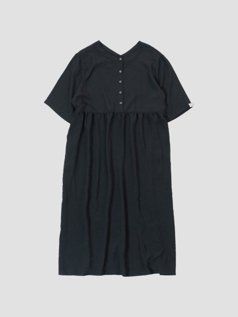 Check 2way dress BLACK