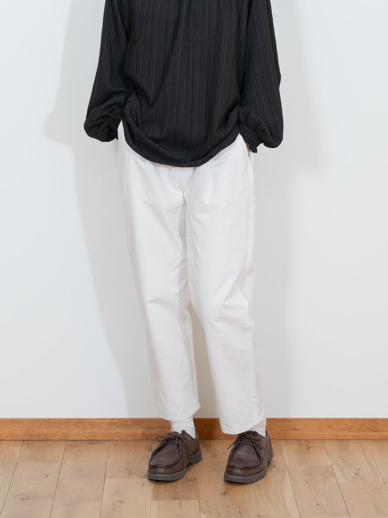 Tapered chino pants | IVORY - KEY MEMORY Online Shop｜鎌倉