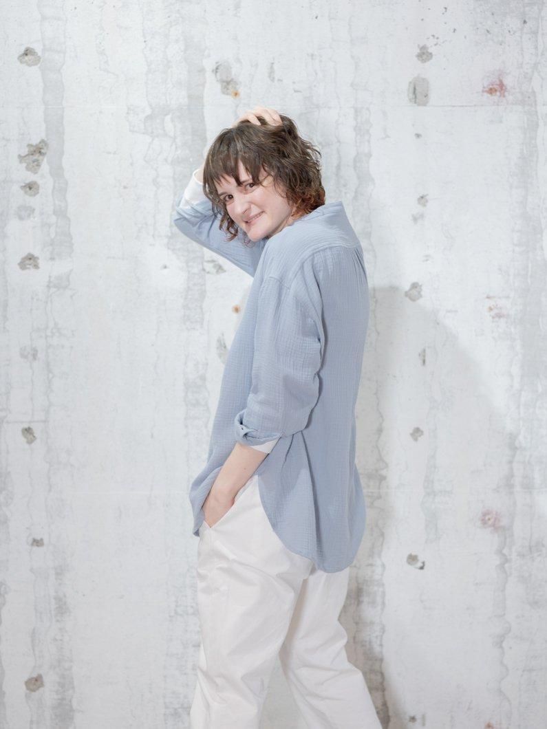 Tapered chino pants IVORY