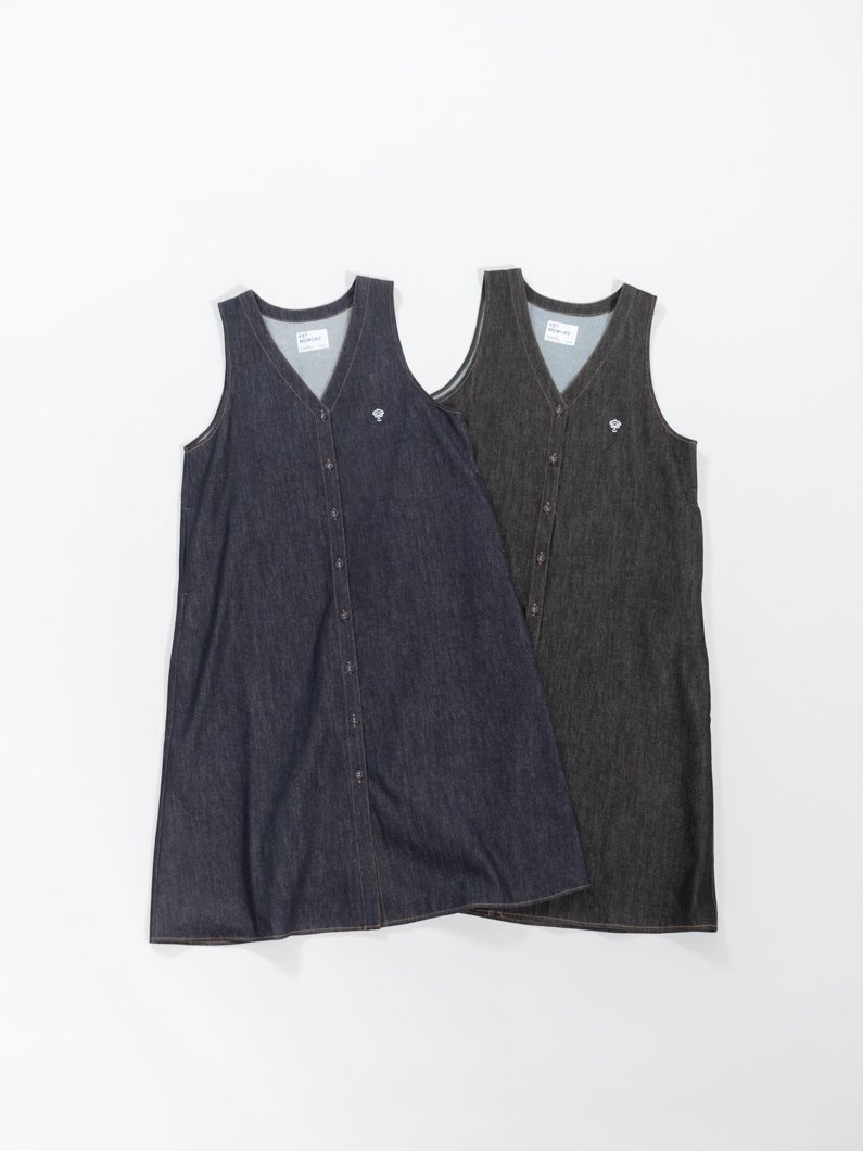 45rpm★今期デニムのジャンパースカートタグ付き Java オールインワン 「Javaジャバコラボ」大人のリラックスカジュアル