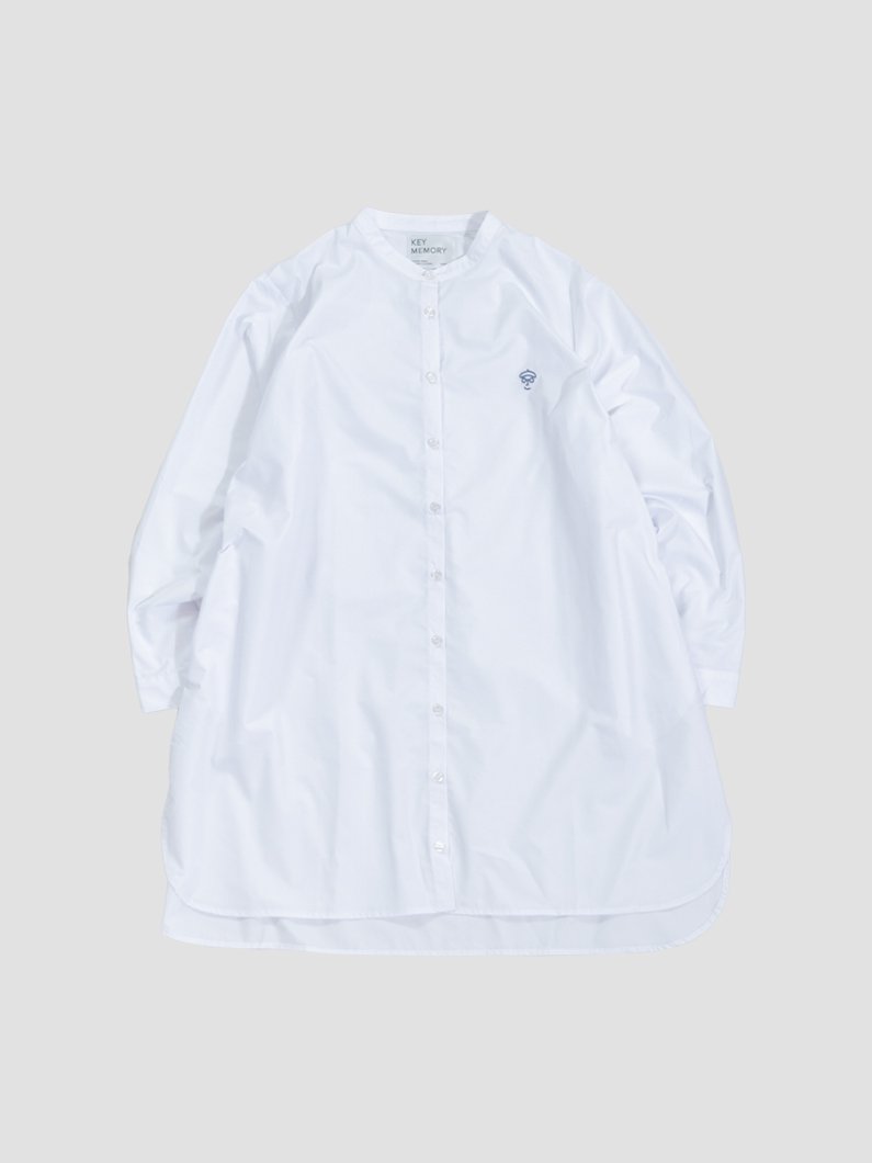 サムシング チュニック BAND COLLAR TUNIC SHIRTS レディース