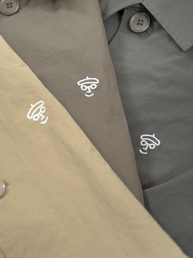 Nylon soutien collar coat | MOCA - KEY MEMORY Online Shop｜鎌倉