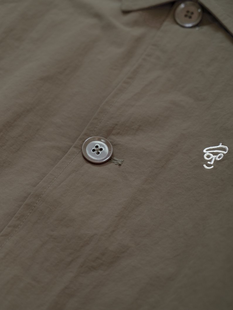 ナイロン ステンカラーコート | KHAKI - KEY MEMORY Online Shop｜鎌倉