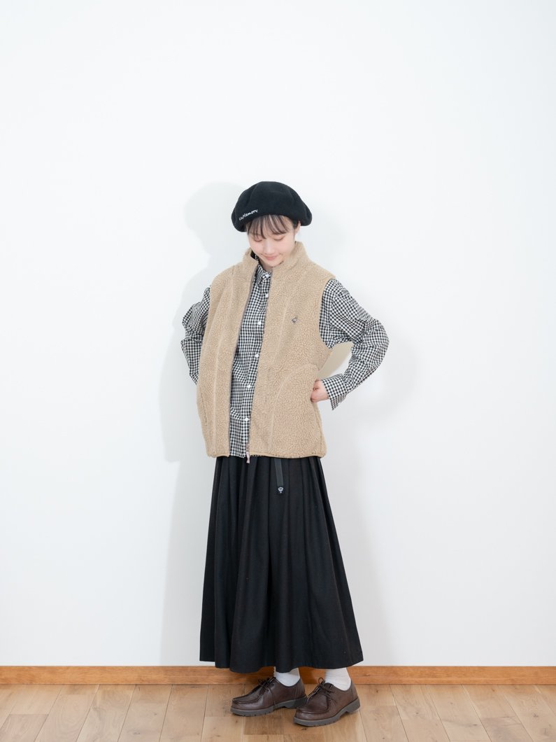 【極美品】kapital 裏ボアベスト ボアベスト|秋冬に最適 - KEY MEMORY Online Shop｜鎌倉ファッション