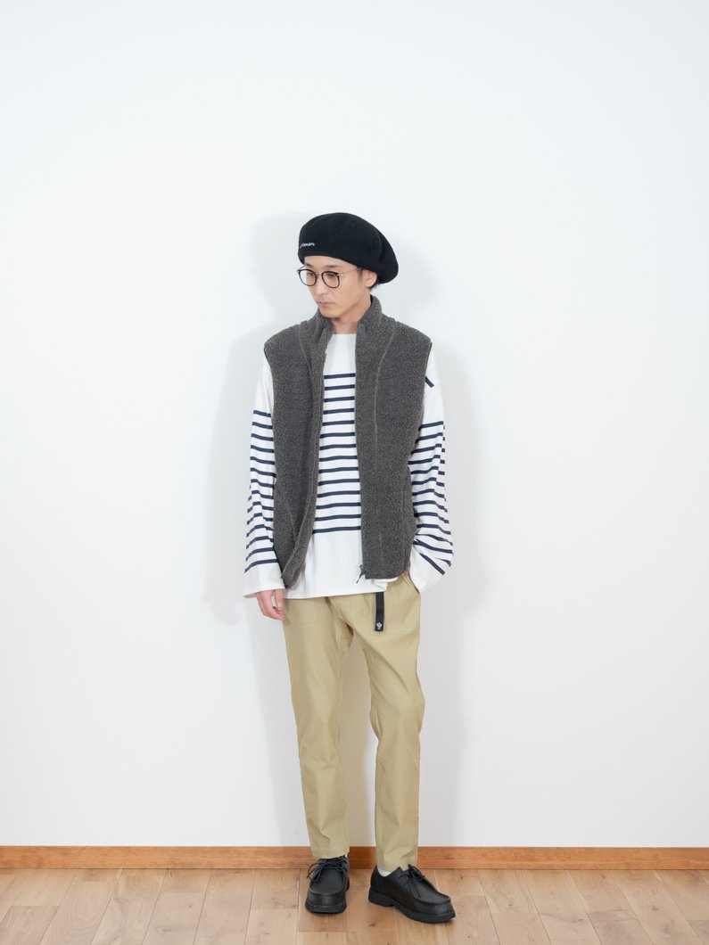 ボアベスト C.GRAY | 男女兼用 - KEY MEMORY Online Shop｜鎌倉