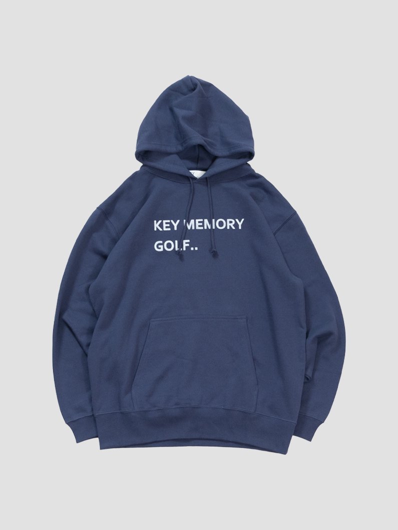 Keymemory golf hoodie NAVY