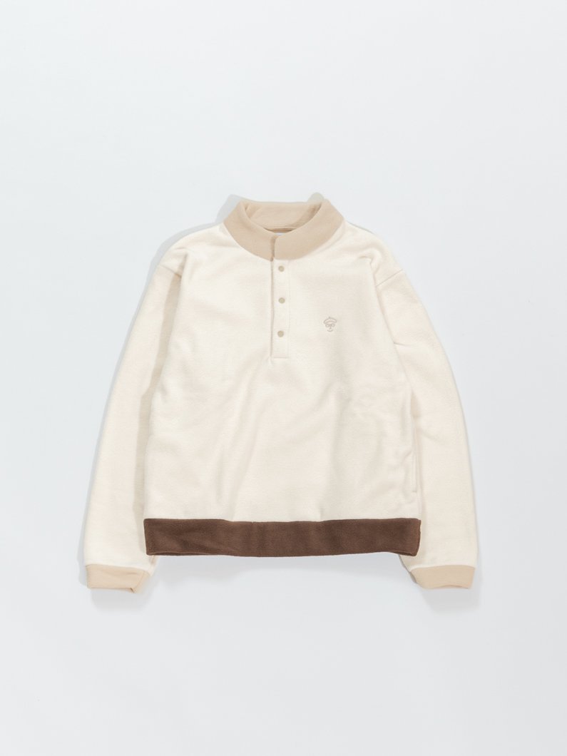 ㉑マルチカラーブロックフリース ㉑マルチカラーブロックフリース カラーブロックフリースプルオーバー