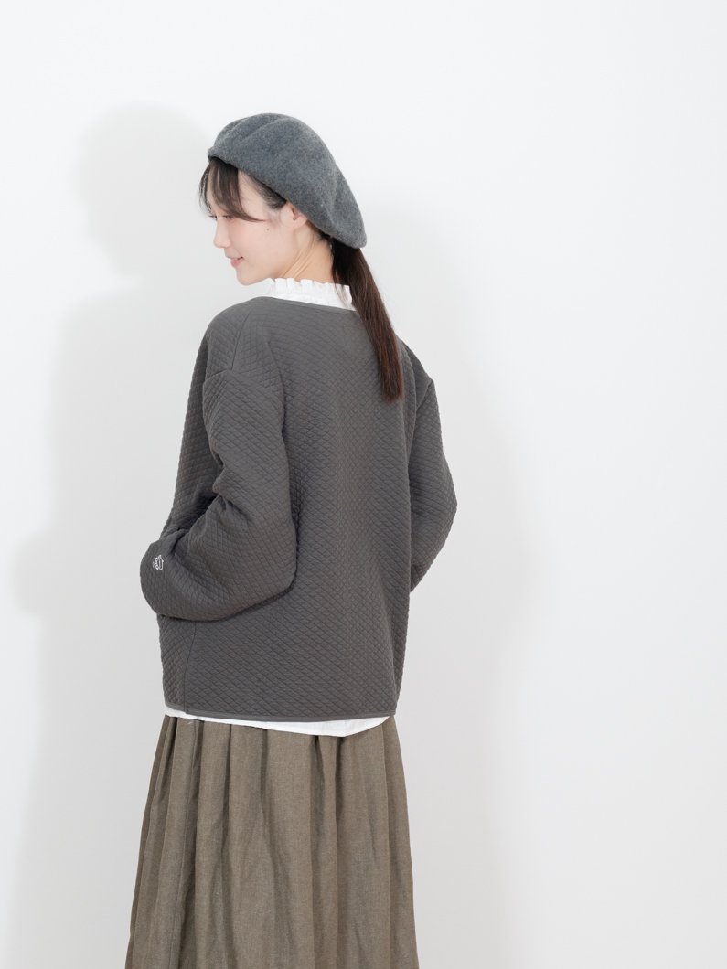 キルティングカーディガン | C.GRAY - KEY MEMORY Online Shop｜鎌倉