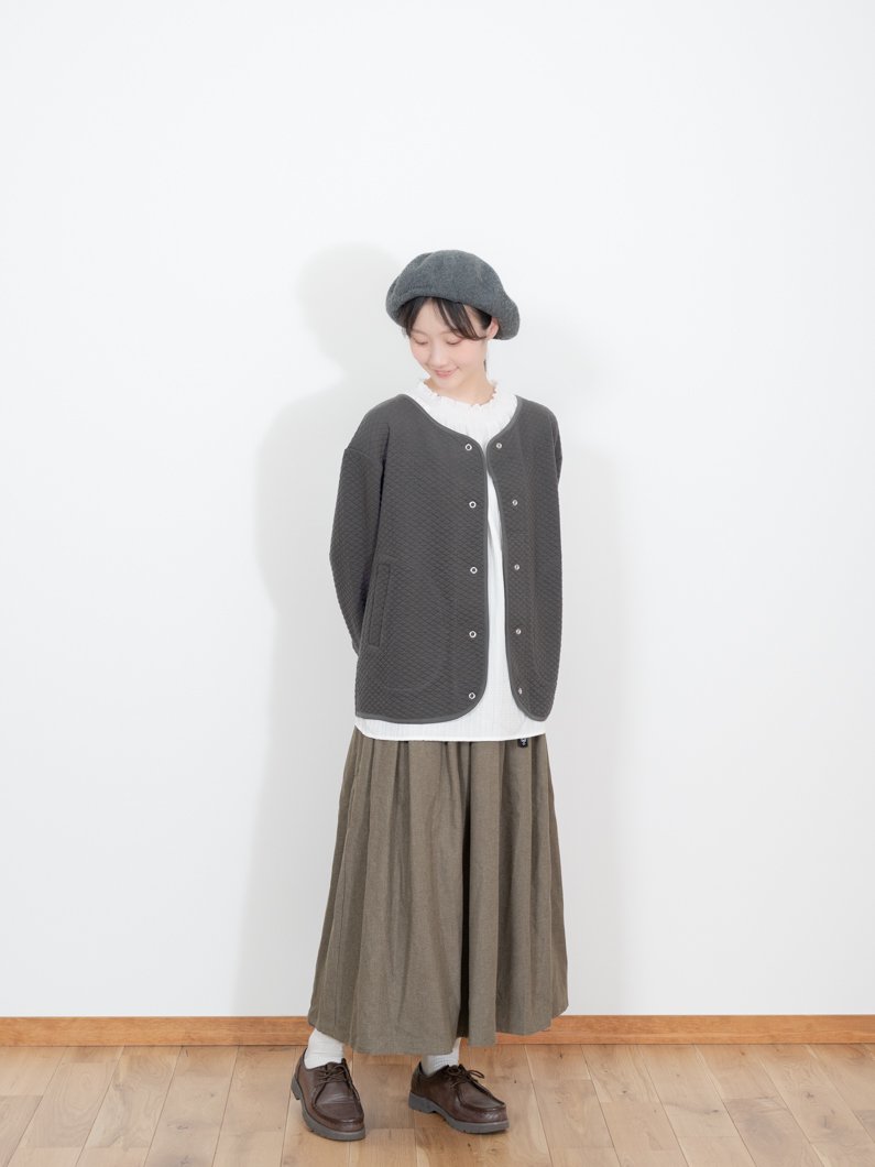 キルティングカーディガン | C.GRAY - KEY MEMORY Online Shop｜鎌倉