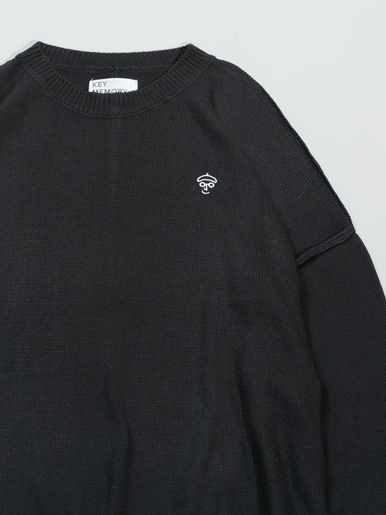 エルボーパッチニット | KEYMEMORY - KEY MEMORY Online Shop
