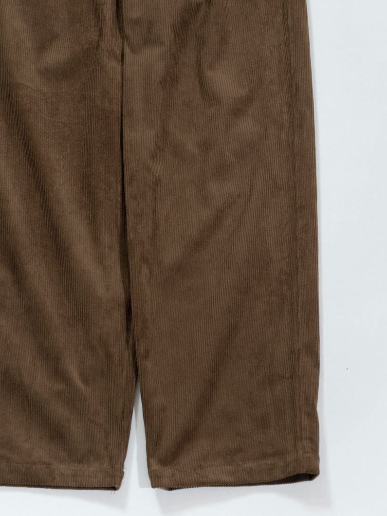 コーデュロイタックパンツ | BROWN - KEY MEMORY Online Shop｜鎌倉