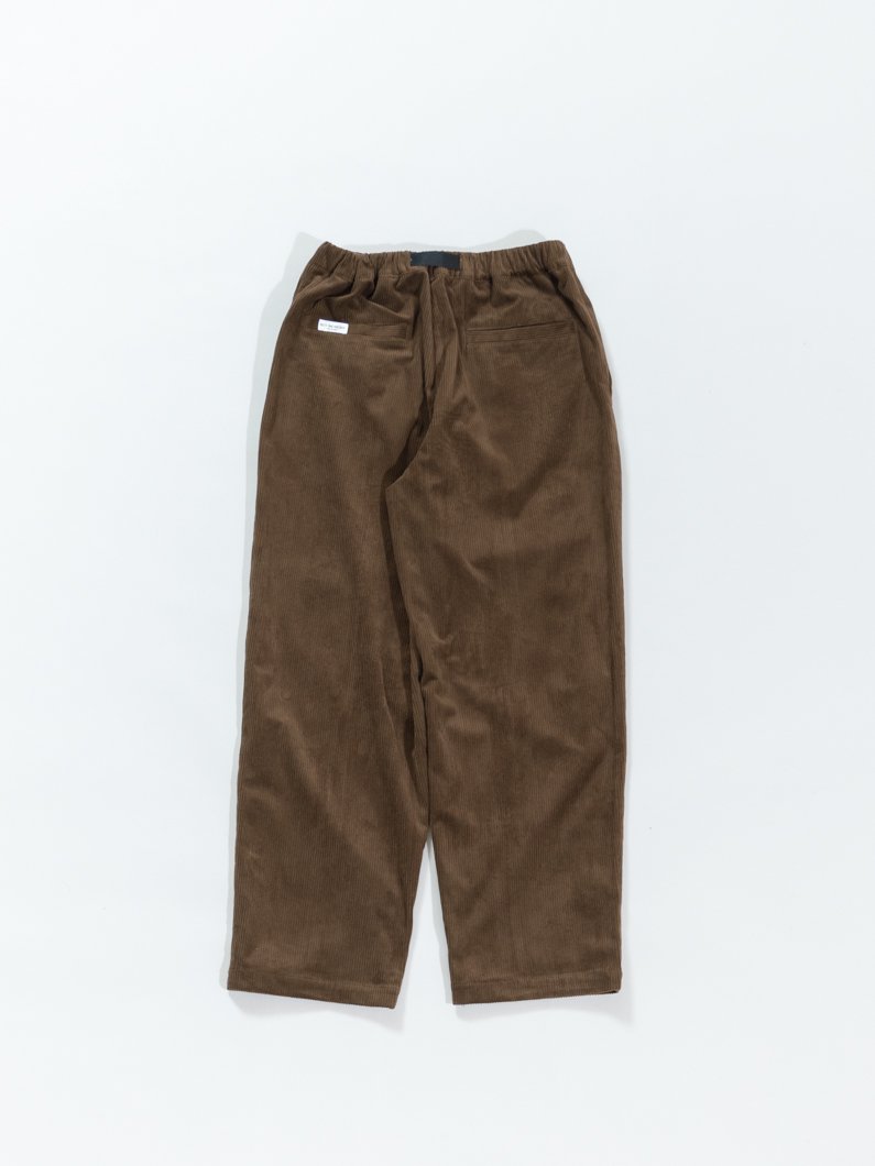 コーデュロイタックパンツ | BROWN - KEY MEMORY Online Shop コーデュロイタックパンツ | BROWN - KEY MEMORY Online Shop