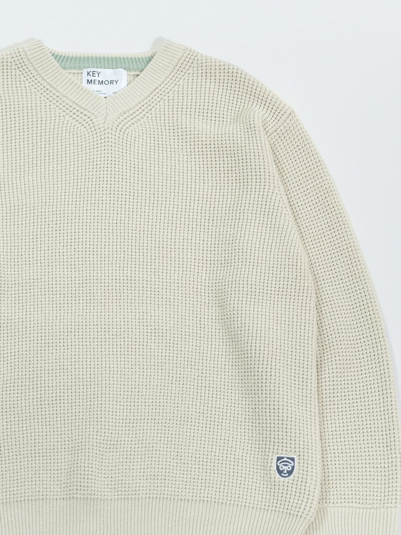 マシンウォッシャブルニット | IVORY - KEY MEMORY Online Shop｜鎌倉