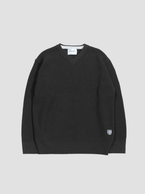 マシンウォッシャブルニット | IVORY - KEY MEMORY Online Shop