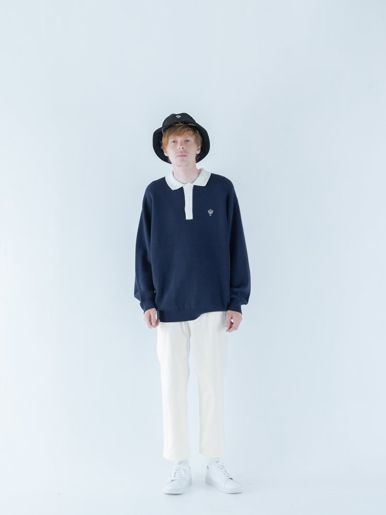 K-24 golf knit NAVY | ニットポロ - KEY MEMORY Online Shop｜鎌倉