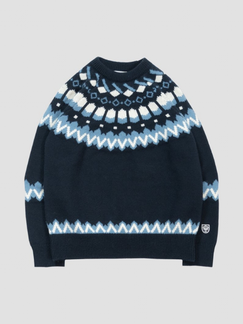 マシンウォッシャブルニット | IVORY - KEY MEMORY Online Shop