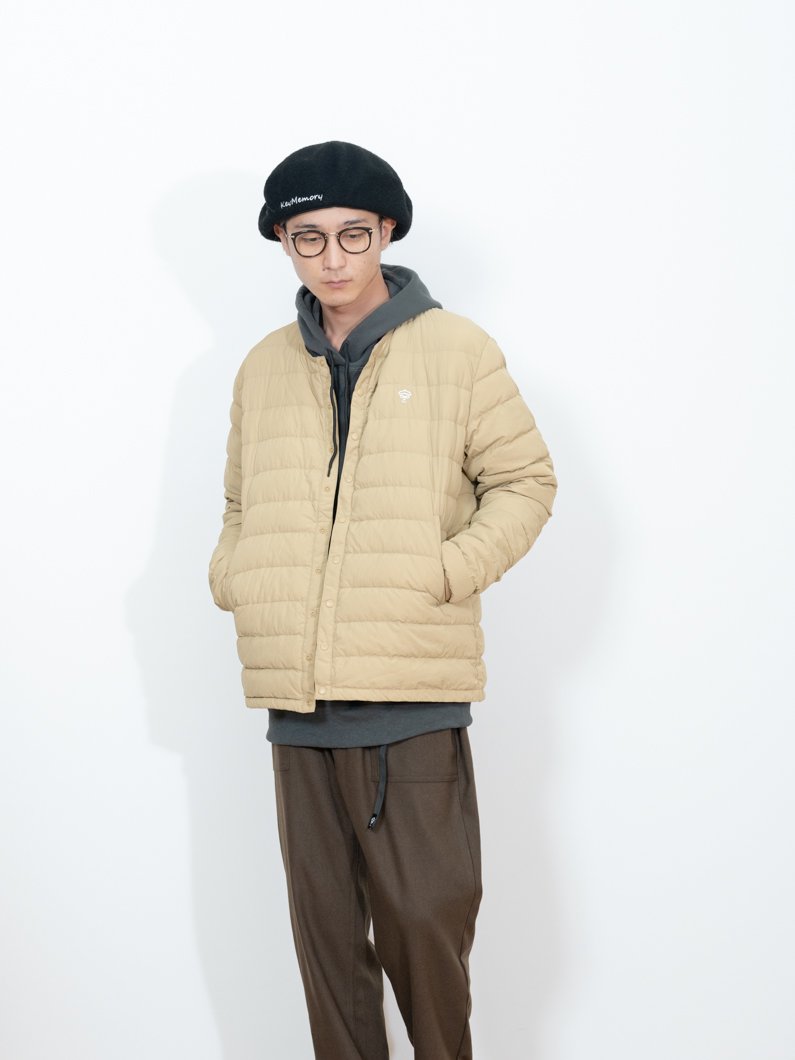 インナーダウンジャケット | NAVY - KEY MEMORY Online Shop