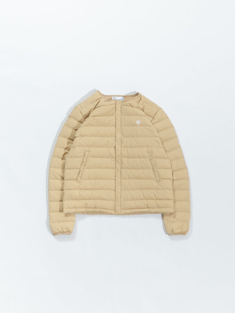 インナーダウンジャケット | BEIGE - KEY MEMORY Online Shop インナーダウンジャケット | BEIGE - KEY MEMORY Online Shop