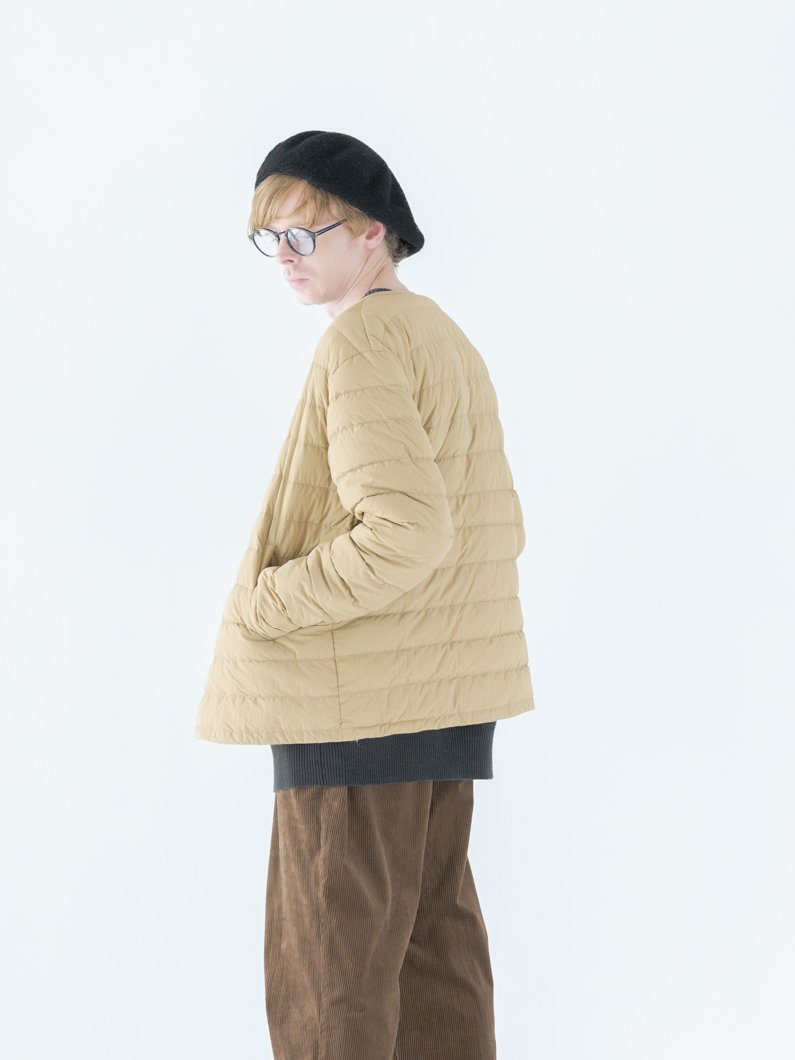 インナーダウンジャケット | BEIGE - KEY MEMORY Online Shop