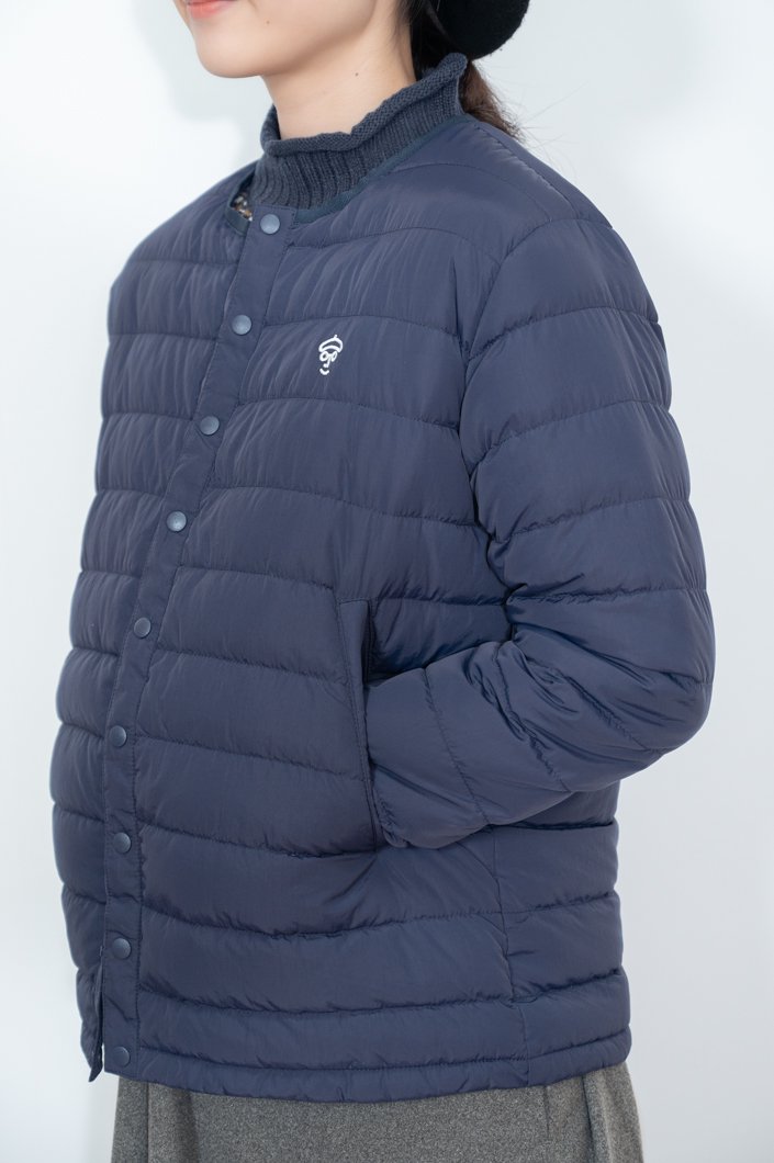 インナーダウンジャケット | NAVY - KEY MEMORY Online Shop インナーダウンジャケット | NAVY - KEY MEMORY Online Shop