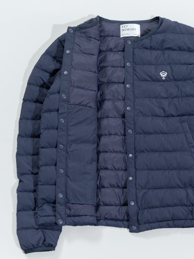 インナーダウンジャケット | NAVY - KEY MEMORY Online Shop インナーダウンジャケット | NAVY - KEY MEMORY Online Shop